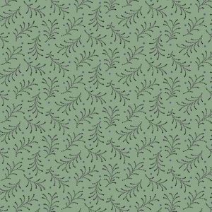 Trinkets Light Green Twigs Dots